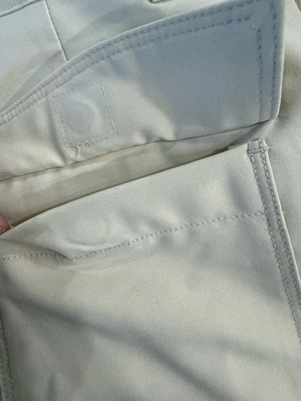 BYLT Premium Basics Kinetic Khaki Tan Short Performance Golf Minimalist S